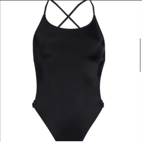Black sexy one piece from Solid & Striped Bathing Suit! ♥️🥳🍾🎉 - Picture 2 of 2